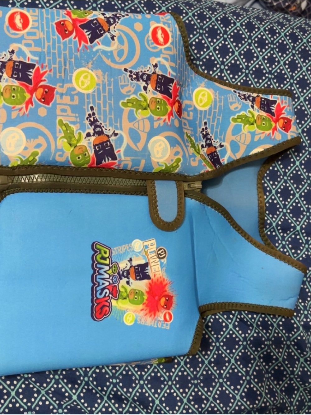 Blue PJ Masks Kids Swim Vest Life Jacket